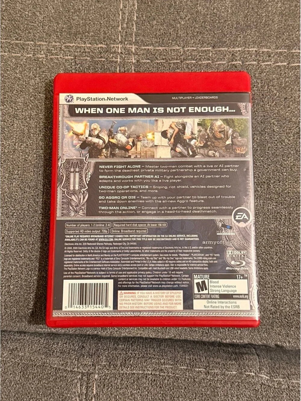Army Of Two for PlayStation 3